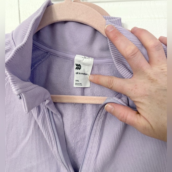 All in Motion Lilac Activewear Set XL/XXL - Picture 5 of 7